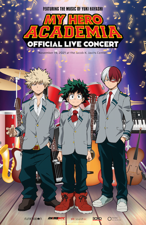 My Hero Academia Official Live Concert – Anime NYC