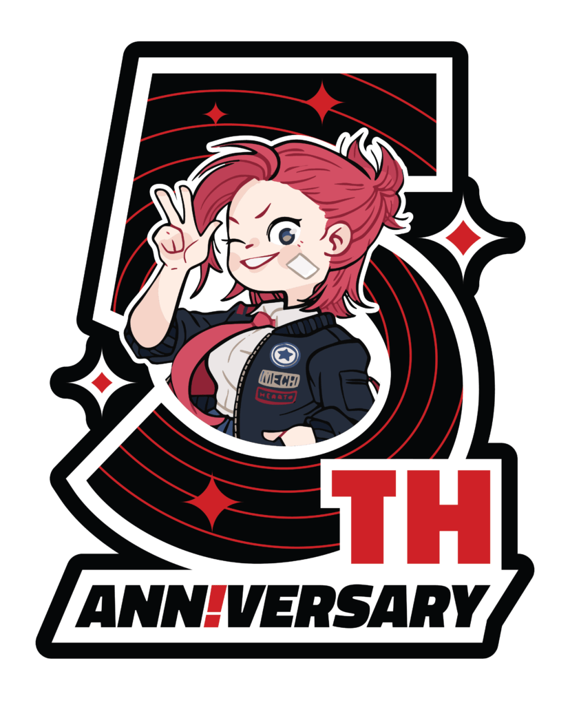 Logo for Anime NYC 5th Anniversary