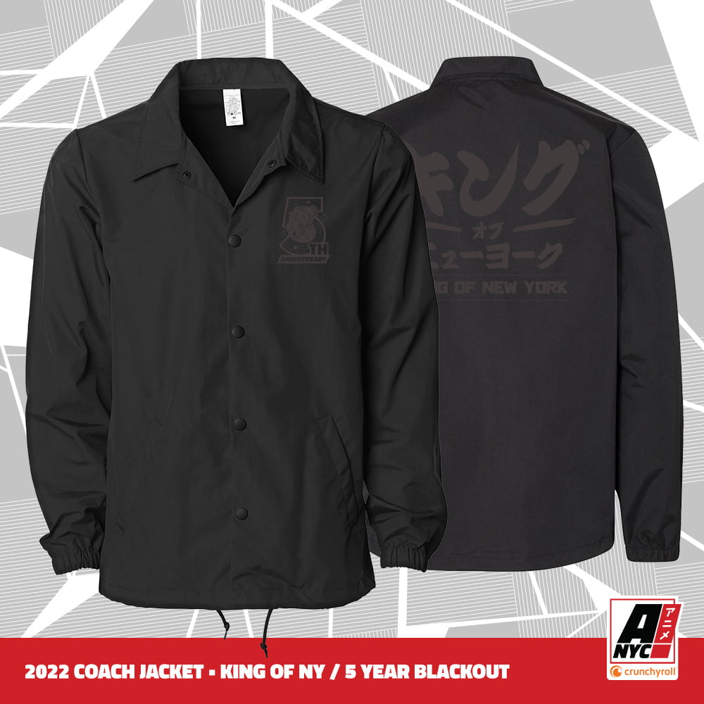 Anime NYC King of New York Coach Jacket