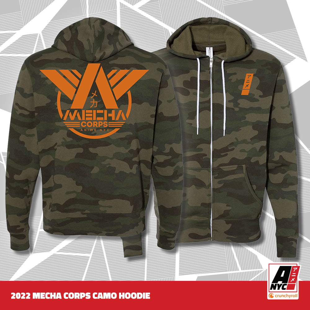Anime NYC Mecha Corps Camo Hoodie