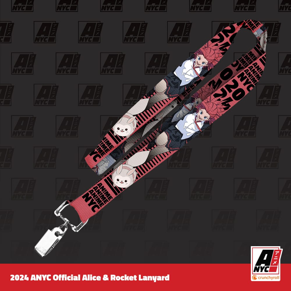 Anime NYC 2024 Alice and Rocket Lanyard