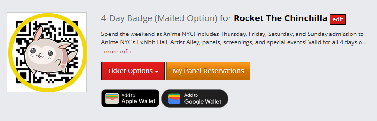 Panel Reservations - Check In to Panel