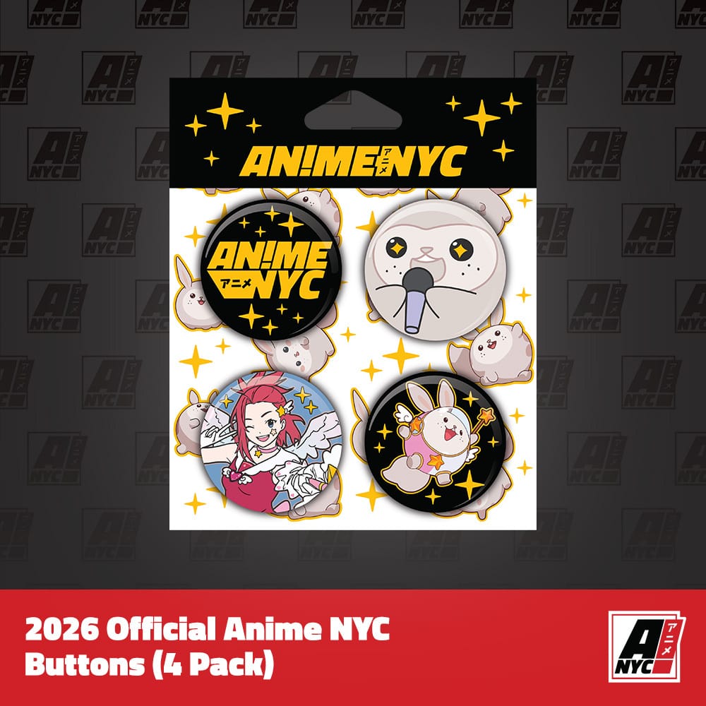 2026 Anime NYC Button 4-Pack